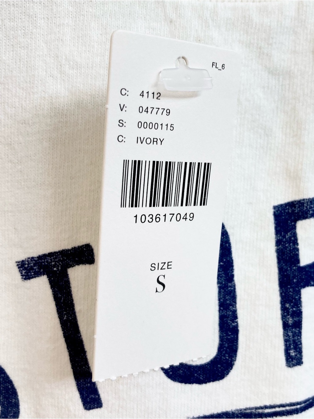 NEW Anthropologie Ristorante Graphic Tee Bella Notte Cotton T-Shirt White/Pink - Picture 3 of 7